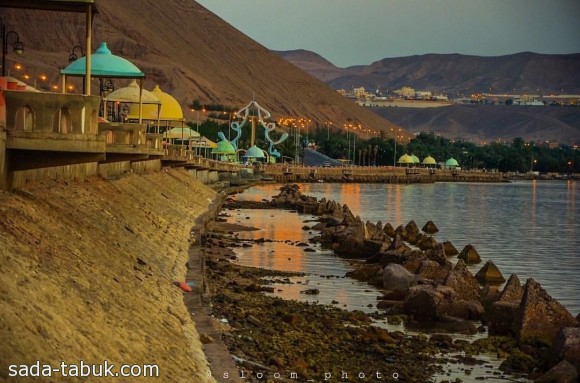 منظر من شواطئ محافظة #حقل - عدسة ( سلام العمراني )