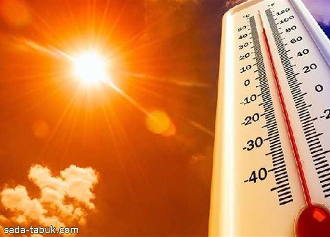 "الأرصاد" تكشف أعلى المدن تسجيلاً لدرجات الحرارة اليوم