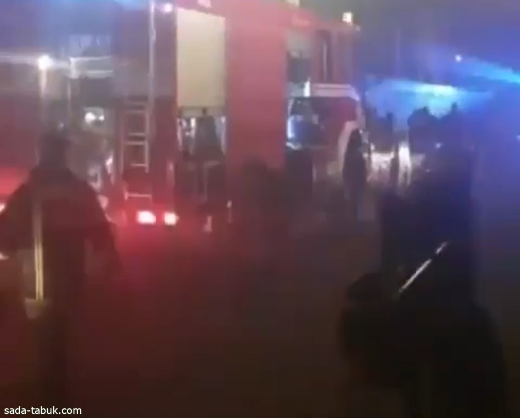 حريق في أكبر مراكز التسوق وسط العاصمة الأردنية