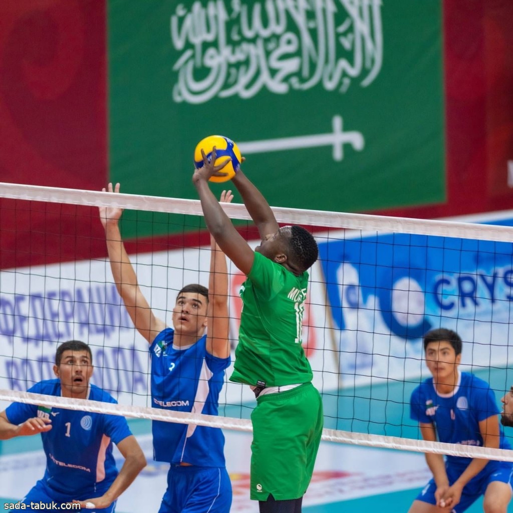 أخضر الطائرة السعودية يتجاوز اوزبكستان ويتأهل لمواجهة قيرغيزستان في نهائي  كأس التحدي الآسيوي