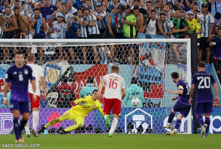 كأس العالم 2022.. منتخب الأرجنتين يبلغ دور الـ 16 بعد فوزه على بولندا بثنائية
