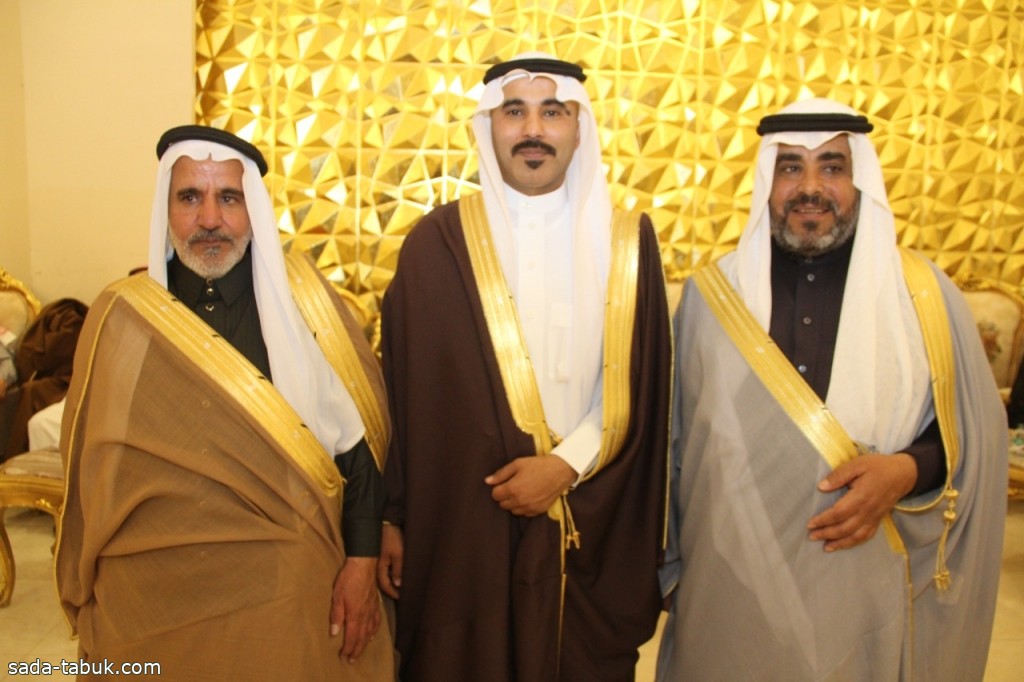 صالح مشهور الايداء يحتفل بزواج ابنه "بسام"