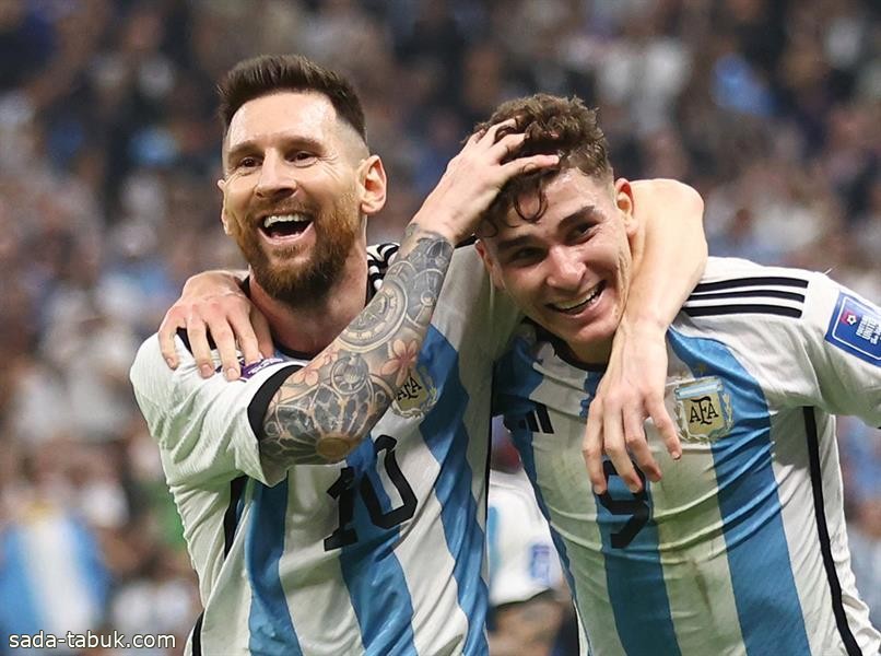 الأرجنتين تصعد لنهائي كأس العالم بثلاثية أمام كرواتيا