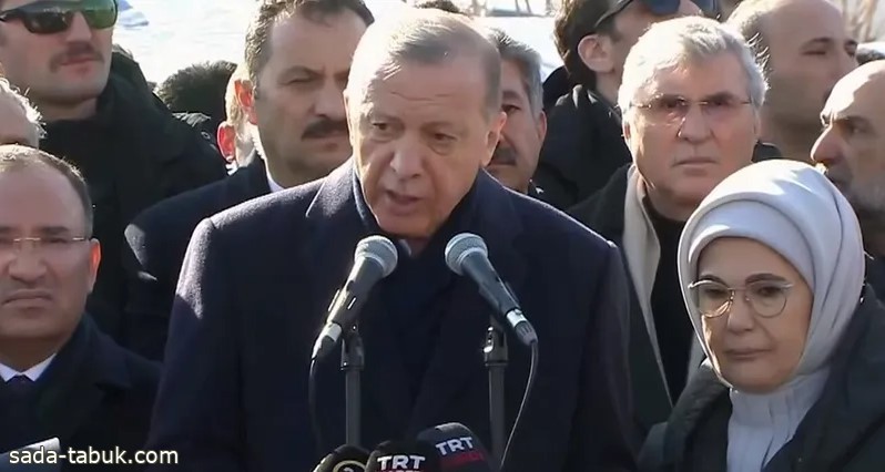 أردوغان: نواجه كارثة كبيرة للغاية.. والدولة لا تدخر جهدا