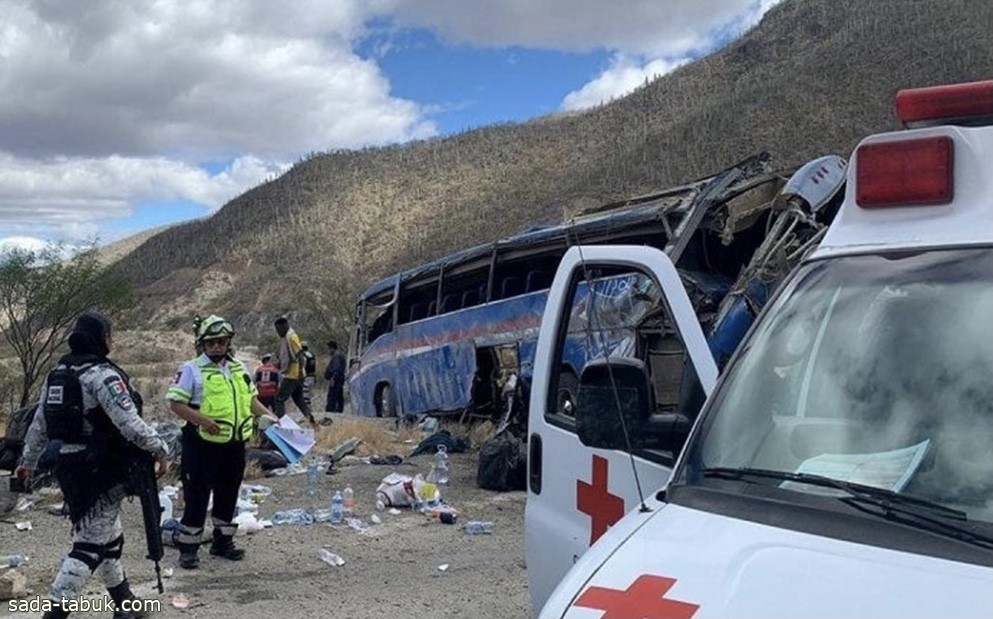 مقتل 17 في تحطم حافلة نقل المهاجرين في المكسيك