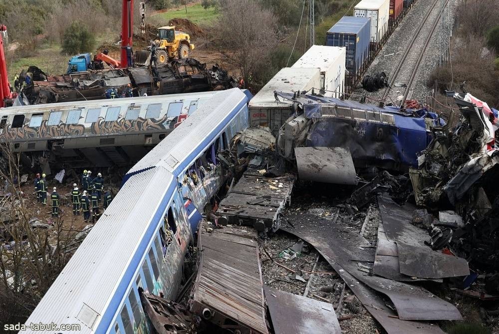 السفارة السعودية بأثينا تعزي في ضحايا حادث تصادم قطارَي اليونان