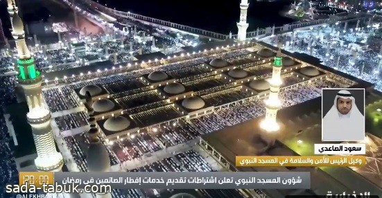 فيديو | مسؤول بالمسجد النبوي : سيتم فتح كافة أبواب المسجد النبوي البالغ عددها 100