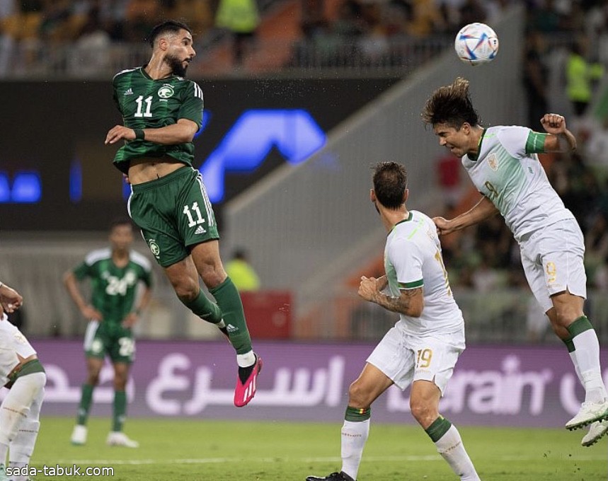 المنتخب السعودي الأول يخسر ثاني ودياته أمام نظيره البوليفي