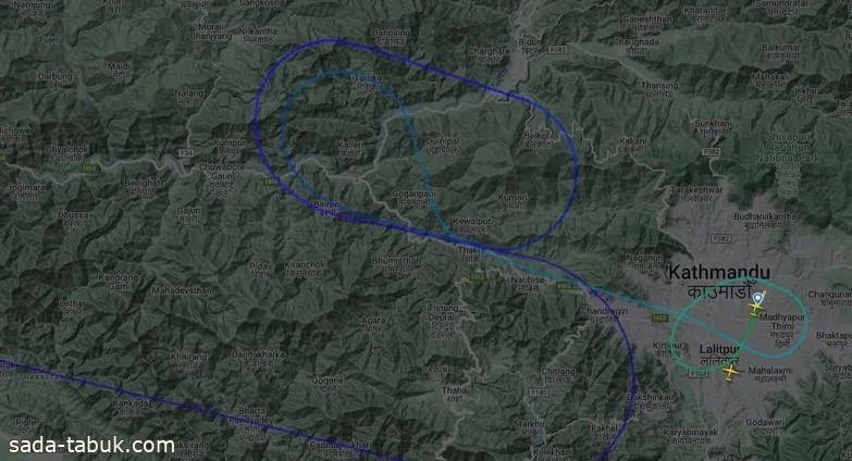 حادث عرضي لطائرة تابعة لـ" فلاي دبي" بعد إقلاعها من نيبال