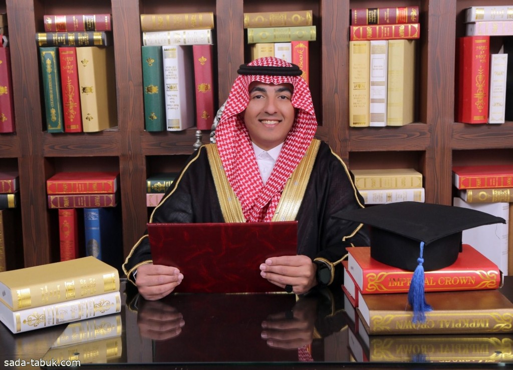 "البلوي" يحصل على درجة الماجستير من جامعة الأمير فهد بن سلطان