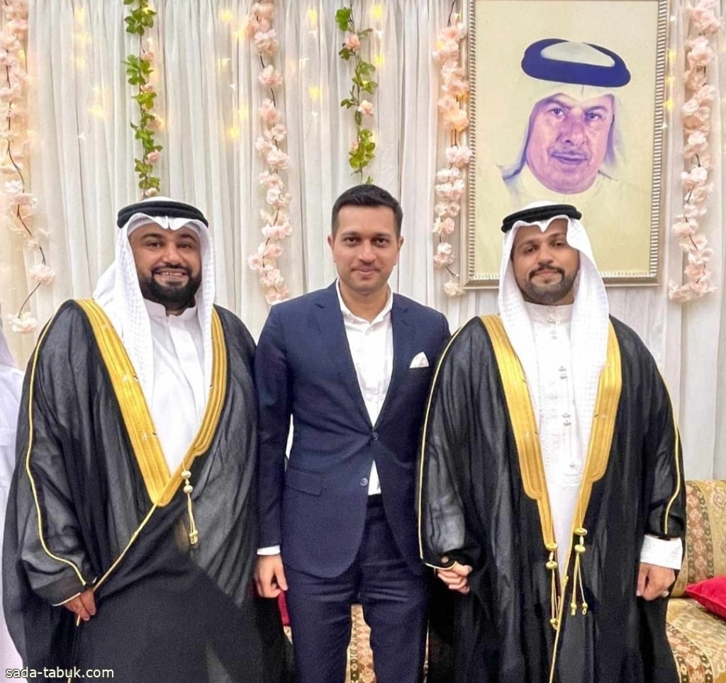 عقد قران الشاب حسين العصفور في مملكة البحرين