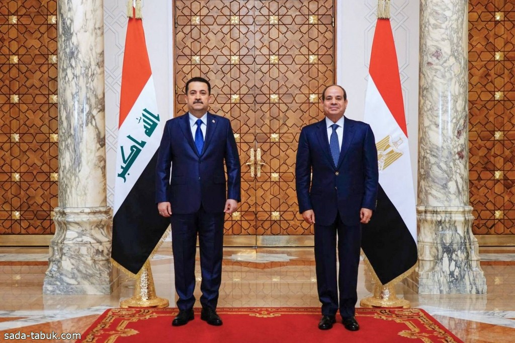 السيسي : مصر ترغب في شراكة طويلة الأمد تعزز التنمية مع العراق