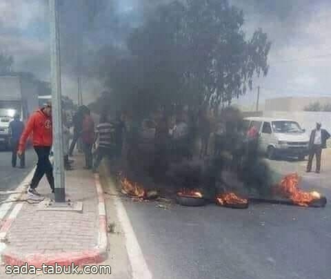 مقتل شاب في سبيطلة غربي تونس إثر مواجهات بين محتجين والشرطة