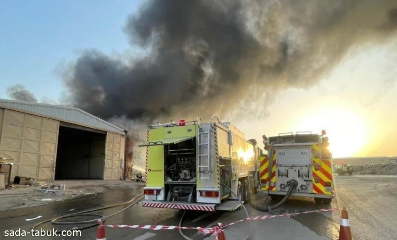 مدني الرياض يخمد حريقًا في ورشة نجارة بدون إصابات