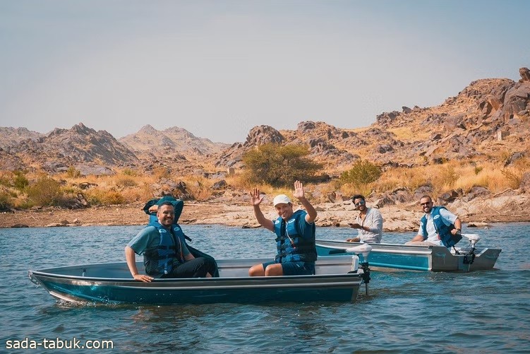 الخطيب : قوارب التجديف في بحيرة سد وادي ترج بـ عسير تجربة جديدة لها مستقبل واعد