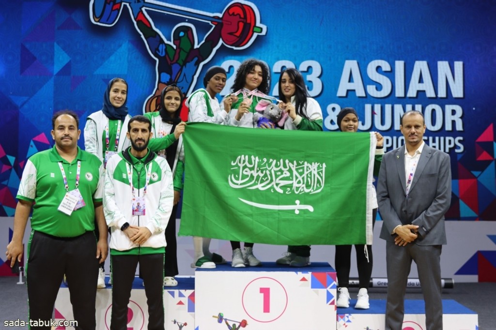 "ليان القرشي" تحقق 3 ميداليات برونزية ضمن بطولة آسيا لرفع الأثقال للناشئين والشباب