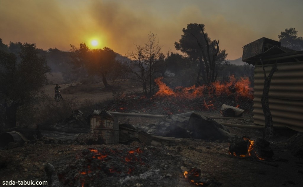 حرائق الغابات دمرت نحو ربع منطقة "أتيكا" باليونان في 6 أعوام