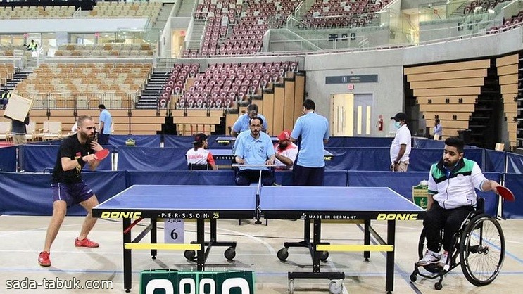افتتاح بطولة السعودية الدولية لكرة الطاولة البارالمبية