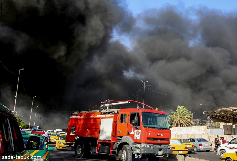 5 قتلى جراء اصطدام صهريج وقود بشاحنتين في العراق