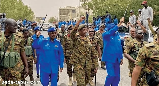 البرهان : الشعب والجيش متفقان على دحر التمرد في السودان
