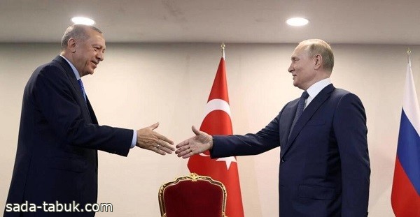 بوتين يستقبل أردوغان في سوتشي