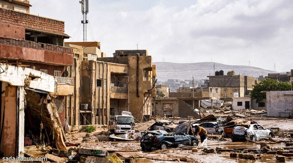 ليبيا : 5300 قتيل و20 ألف نازح في درنة جراء السيول