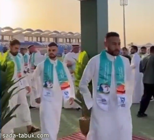 بالفيديو .. نيمار بالزي السعودي يحتفل باليوم الوطني السعودي الـ93