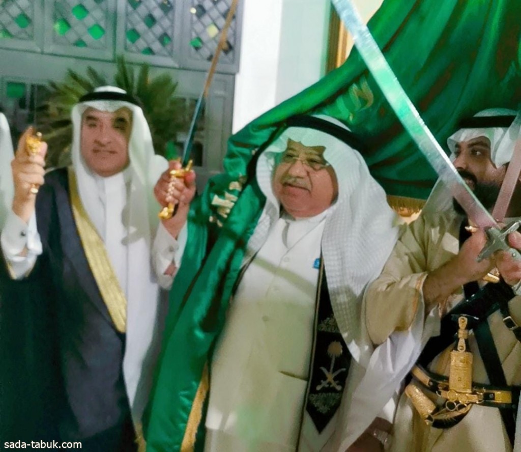 بالعرضة السعودية د. علي ناقور يحتفل باليوم الوطني (93)