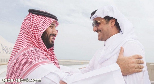 سمو ولي العهد يتلقى رسالة خطية من أمير قطر تتعلق بالعلاقات الأخوية بين البلدين الشقيقين
