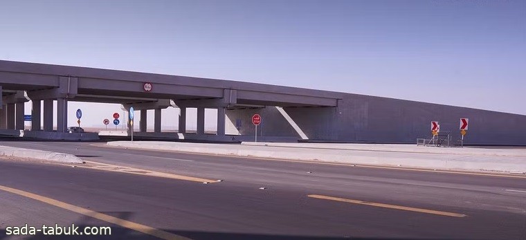 الهيئة العامة للطرق : افتتاح جسر تقاطع مطار الدوادمي على طريق الشقراء