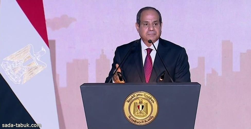 الرئيس المصري : يجب وضع خارطة طريق تنهي المأساة الإنسانية بغزة وإحياء مسار السلام