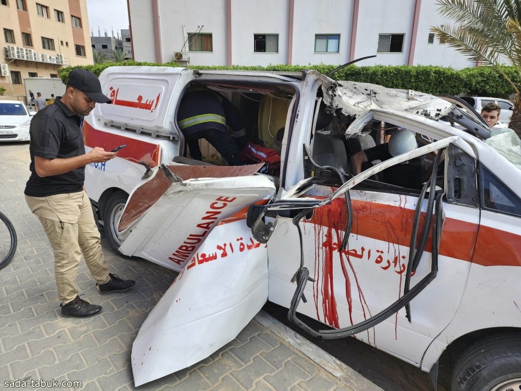الهلال الأحمر : القصف يُخرج محطتي إسعاف في غزة والمخازن الرئيسية عن الخدمة