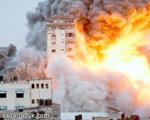 مصدر بالأزهر : المبنى الذي قصف اليوم  في غزة لا يتبع جامعة الأزهر في مصر
