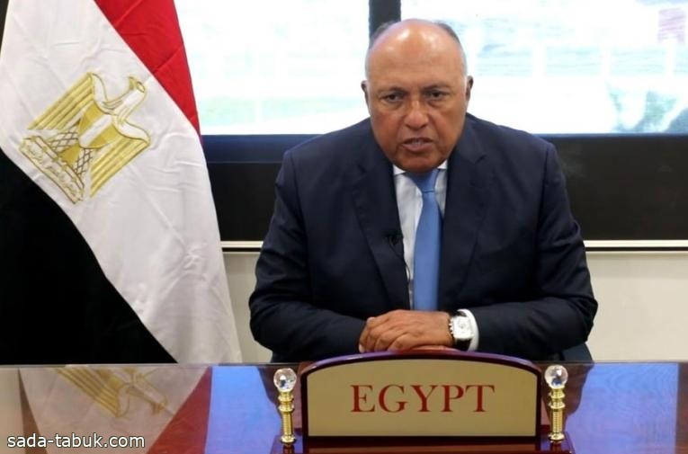 وزير الخارجية المصري : تهجير الفلسطينيين يهدد السلم والأمن في المنطقة والعالم