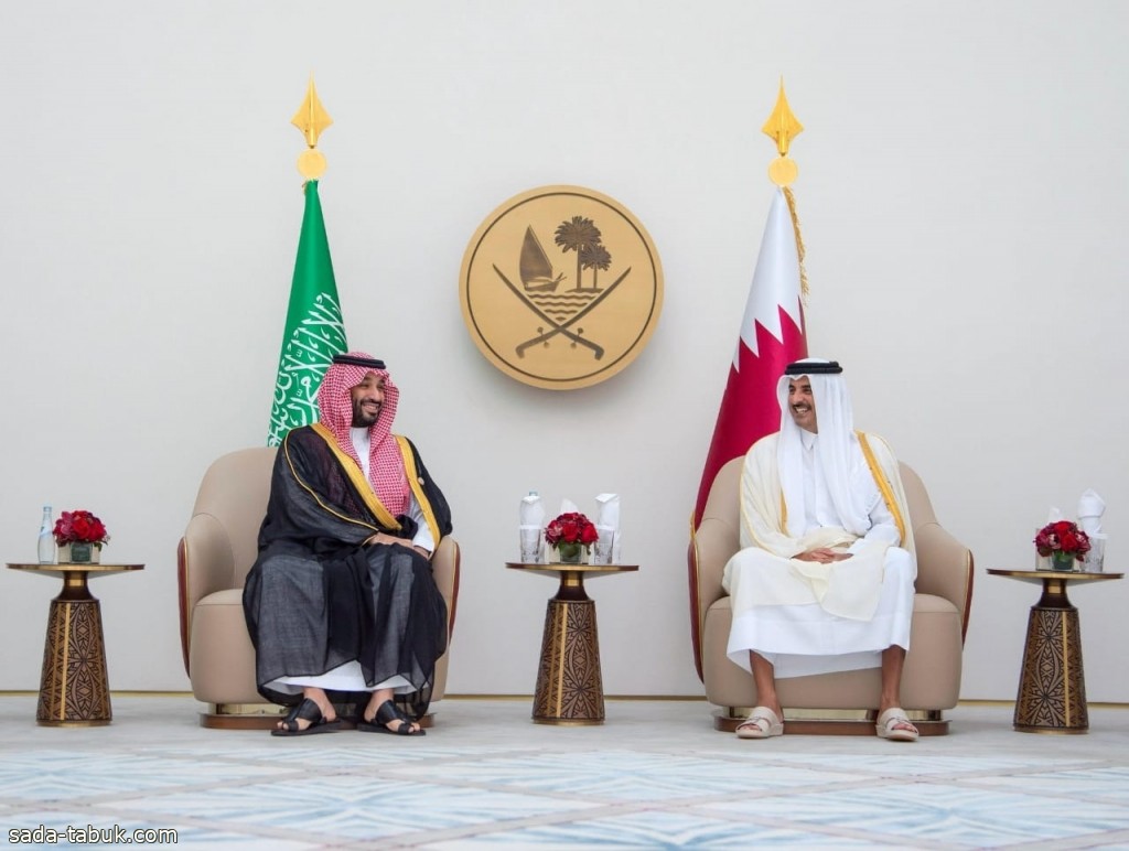 سمو ولي العهد يصل إلى قطر للمشاركة في القمة الخليجية