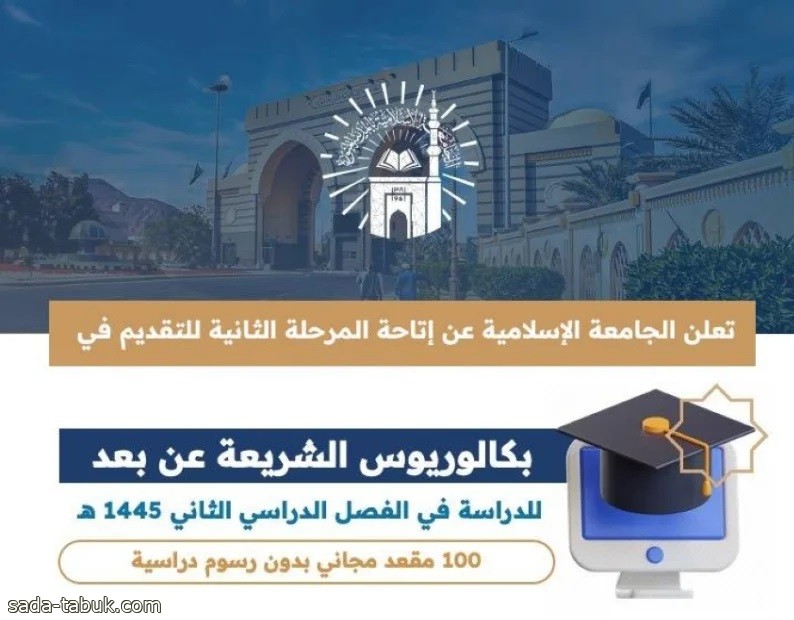 بدء استقبال طلبات الدراسة "عن بعد" للطلاب الدوليين في برنامج الشريعة بالجامعة الإسلامية