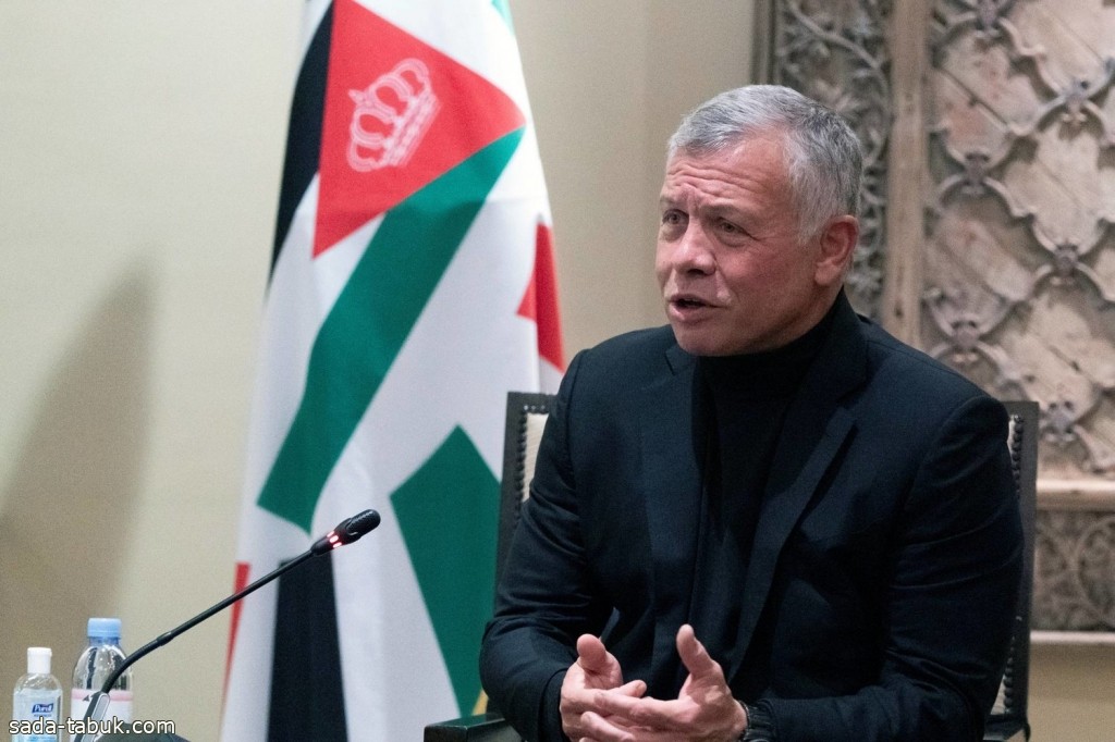 ملك الأردن : بإمكان واشنطن لعب دور مهم لوقف إطلاق النار في غزة