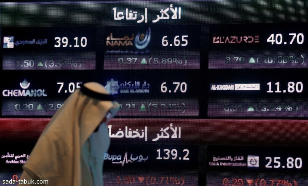سوق الأسهم السعودية يغلق مرتفعًا عند 11690 نقطة