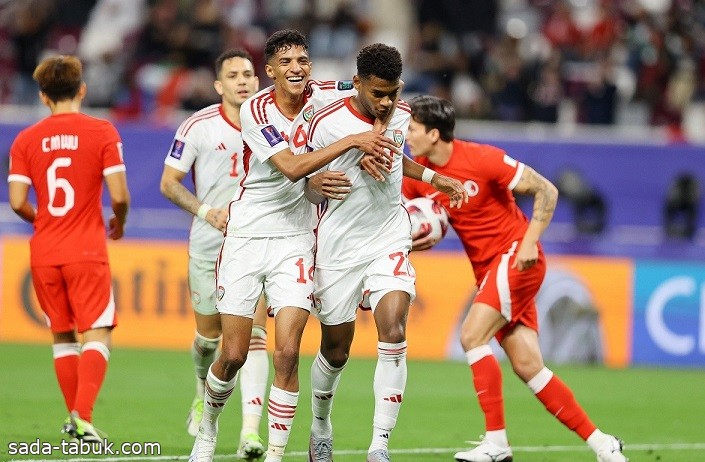 الإمارات تبدأ مشوارها في كأس آسيا بثلاثية في شباك هونج كونج
