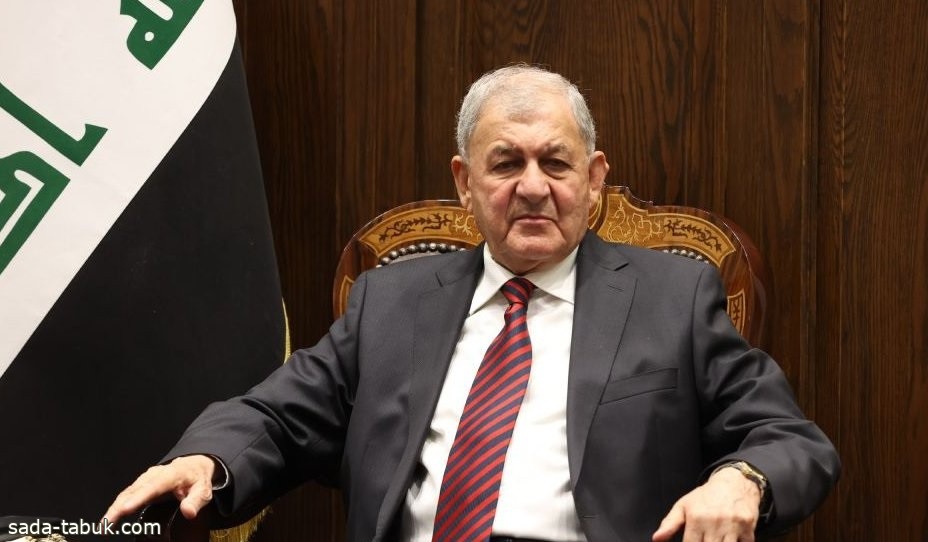 الرئيس العراقي يندد بالقصف الإيراني لأربيل : يهدد استقرار المنطقة بأكملها