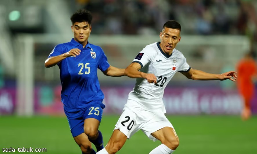 بطولة آسيا 2023: تايلاند تفوز على قرغيزستان بثنائية