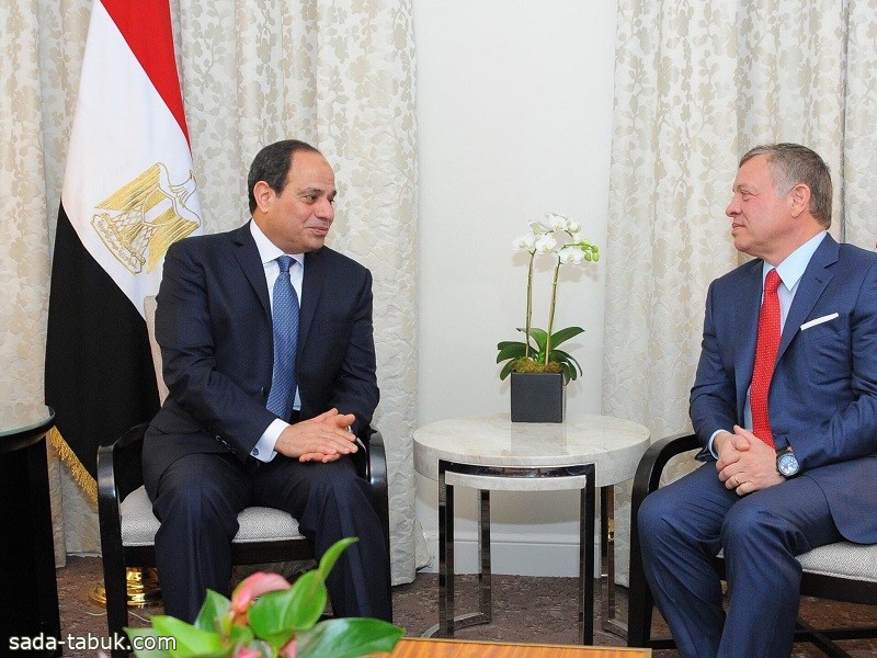 الرئيس المصري والعاهل الأردني يحذران من خطورة التصعيد العسكري في غزة