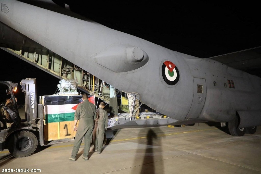 الجيش الأردني ينفذ 3 عمليات إنزال مساعدات جديدة على غزة