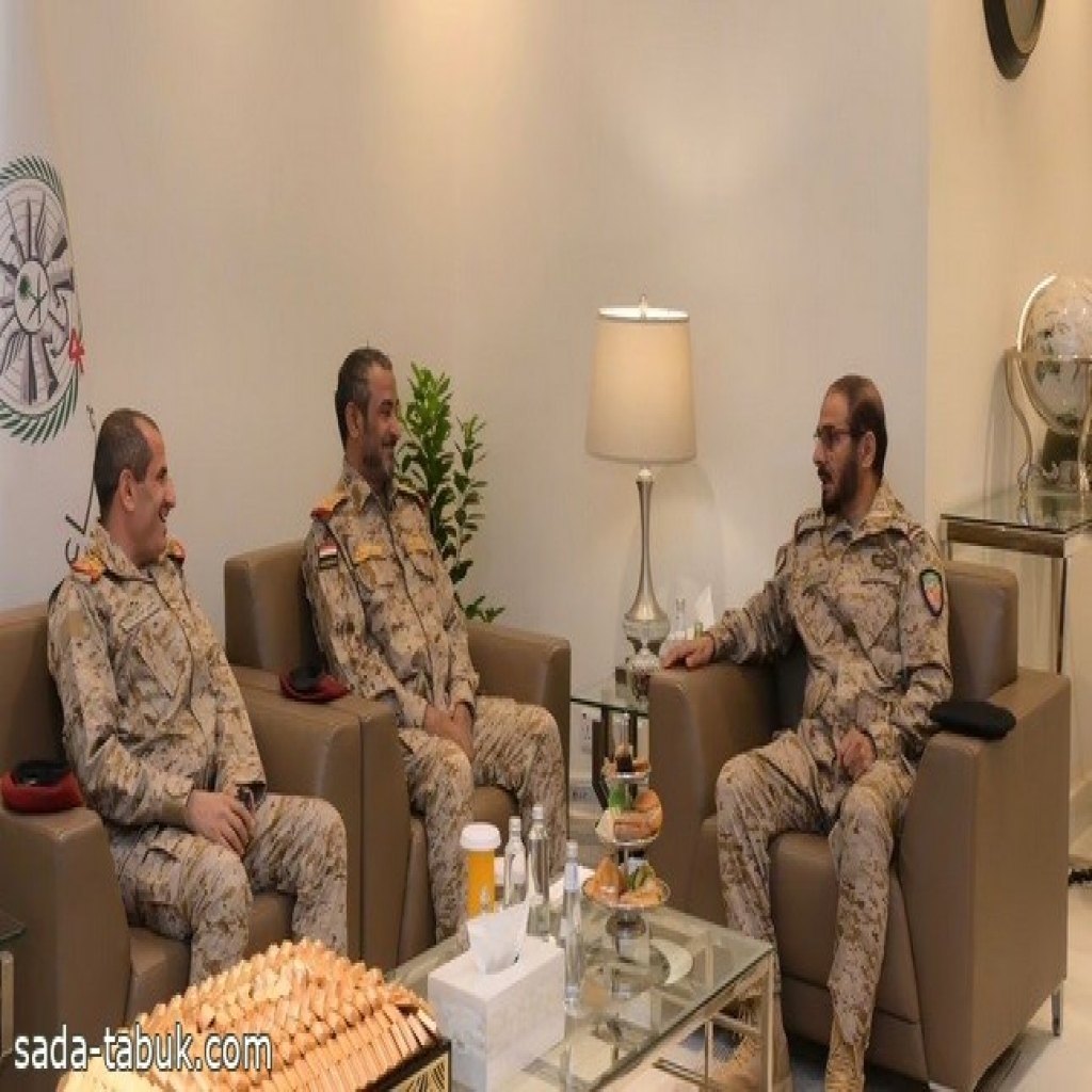 قائد القوات المشتركة يستقبل رئيس هيئة الأركان العامة اليمنية