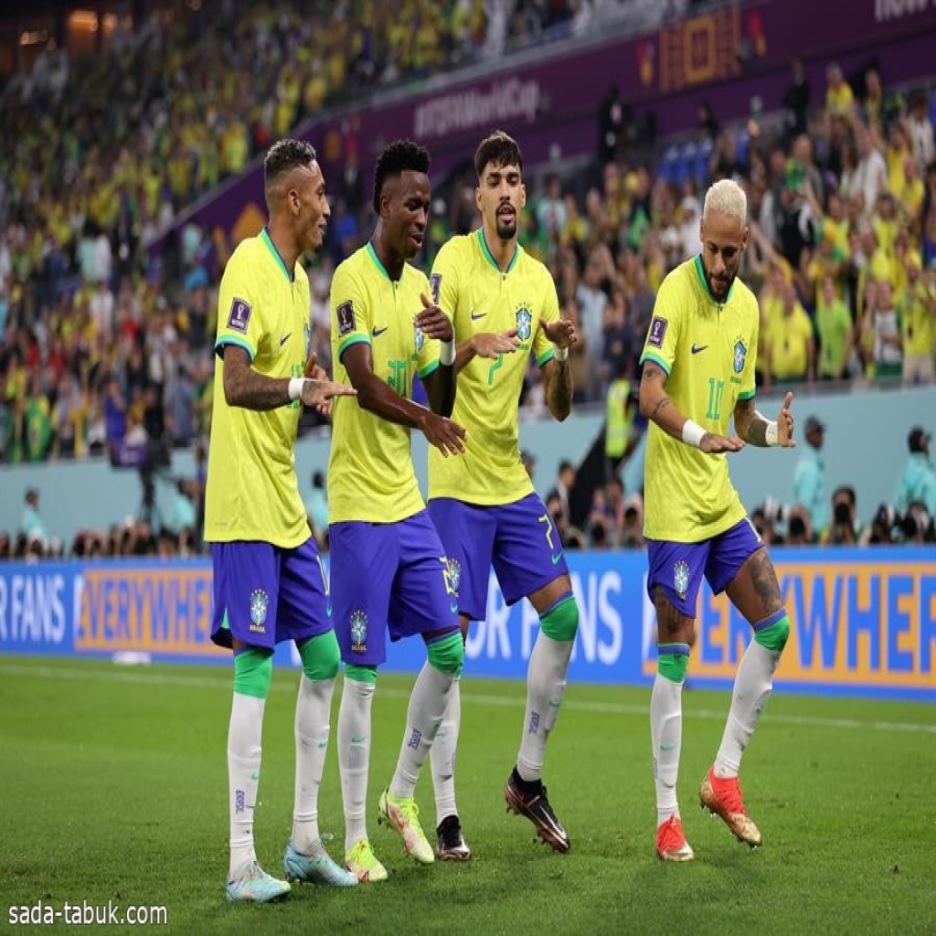 البرازيل تكتفي برباعية بشباك كوريا الجنوبية.. وتضرب موعدًا مع كرواتيا في ربع نهائي كأس العالم