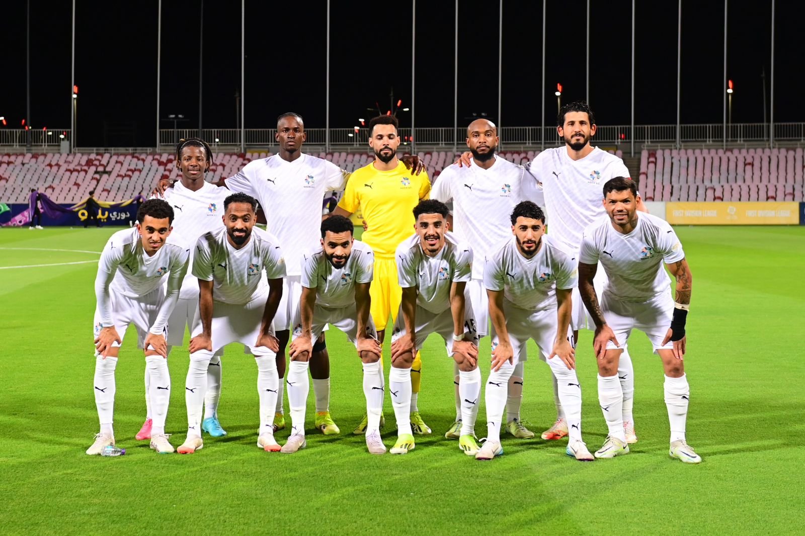 نيوم يتوج رسميًا بلقب دوري يلو بعد سداسية جدة