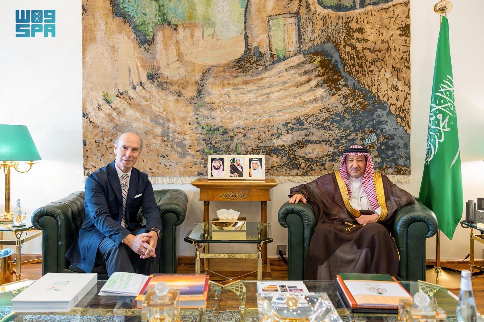 نائب وزير الخارجية يستقبل سفير إسبانيا لدى المملكة