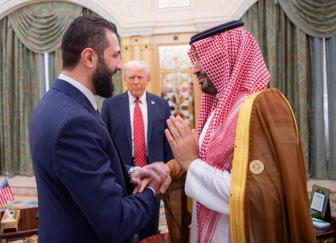 الرئيس السوري يشكر ولي العهد لجهوده في رفع العقوبات عن سوريا