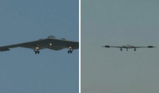أول فيديو لحظة عودة قاذفات B-2 الأميركية من إيران بعد تنفيذ ضربة نووية “دقيقة”