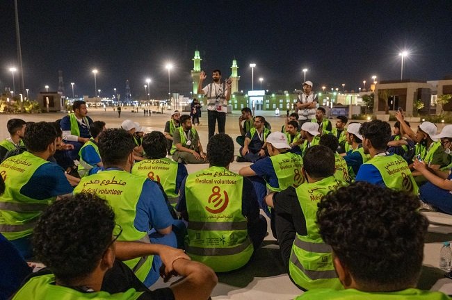 البرنامج الصحي التطوعي بالحج يبدأ عمله بـ110 فريق بالمشاعر المقدسة